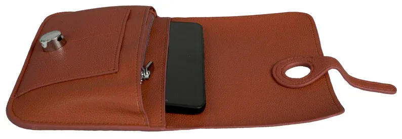 PLUSHH Women’s Luxury Leather-Look Wallet - 18 cm Organizer / محفظة نسائية فاخرة من PLUSHH بتصميم جلدي أنيق وحجم 18 سم